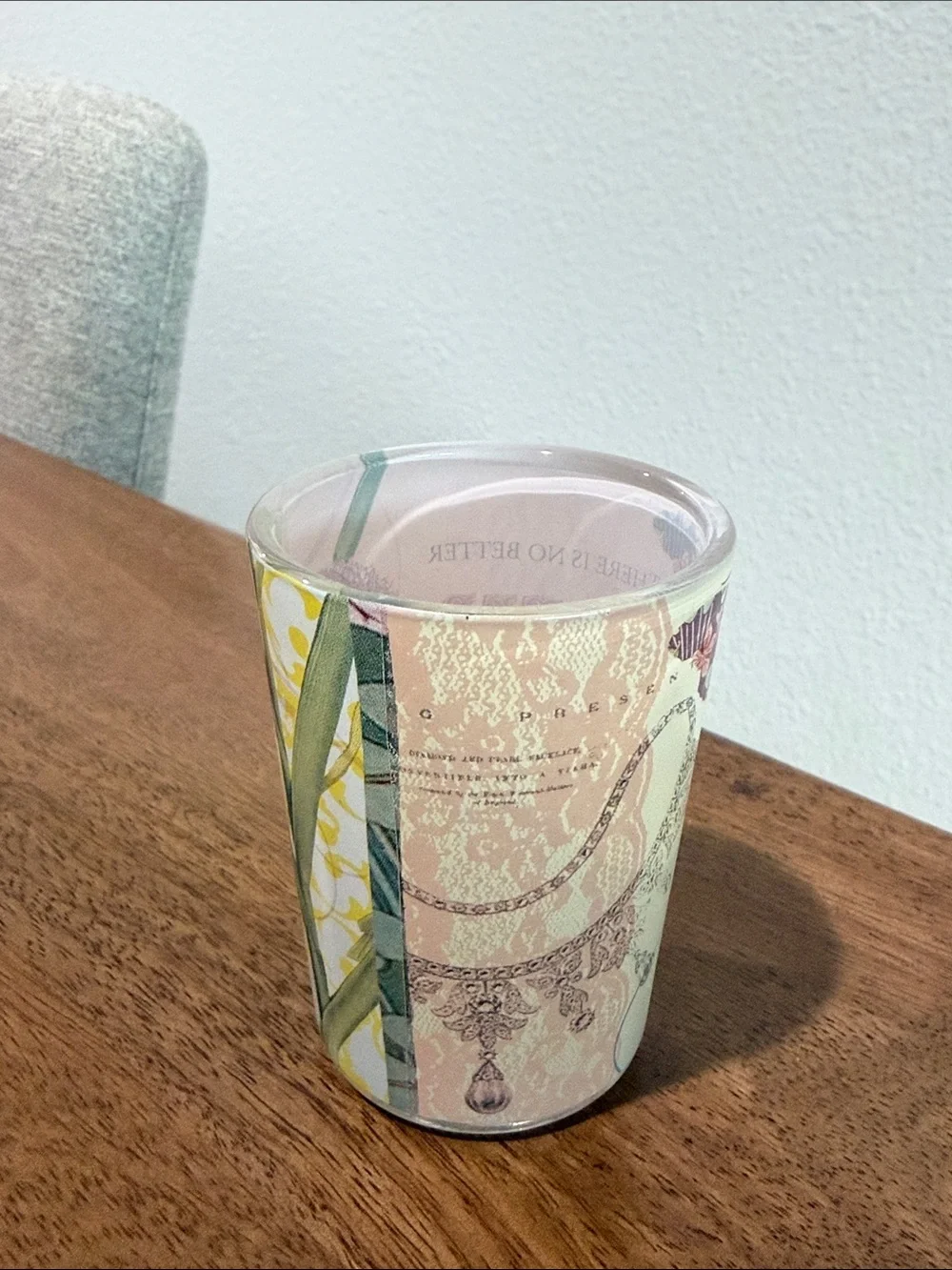 Pink 'Sister' Decorative Cup/Candle Holder - Home Decor